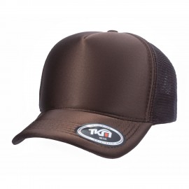 Boné Trucker Poliéster Marrom - Cód 215