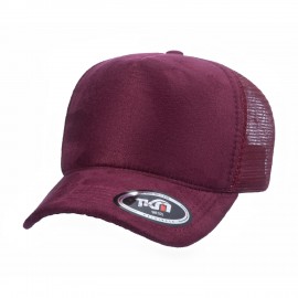 Boné Trucker Camurça Vinho - Cód 339