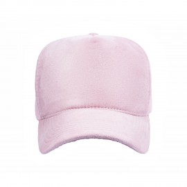 Boné Trucker Camurça Rosa - Cód 484